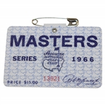 1966 Masters Tournament Series Badge #13921 - Nicklaus 3rd Win