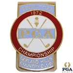 1972 PGA Championship at Oakland Hills Country Club Committee Money Clip/Badge