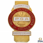 1963 PGA Championship at Dallas Athletic Club Committee Money Clip/Badge