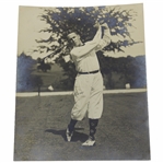 Bobby Jones Signed Original Silver Gelatin Post-Swing Photo - Circa 1920s-30’s