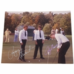 Payne Stewart & Andy Bean Signed 1987 Ryder Cup 8x10 Photo JSA ALOA