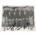 1961 US Champion Ryder Cup Team Signed 8x10 Photo JSA ALOA