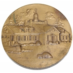 April 1979 Shoal Creek Oversize Bronze Composition Medal