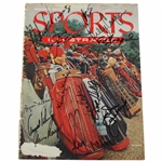 Sports Illustrated 1954 Second Cover Signed by Golf Stars Including Big 3 JSA ALOA
