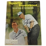Jack Nicklaus & Arnold Palmer Signed 1965 Sports Illustrated Masters Magazine