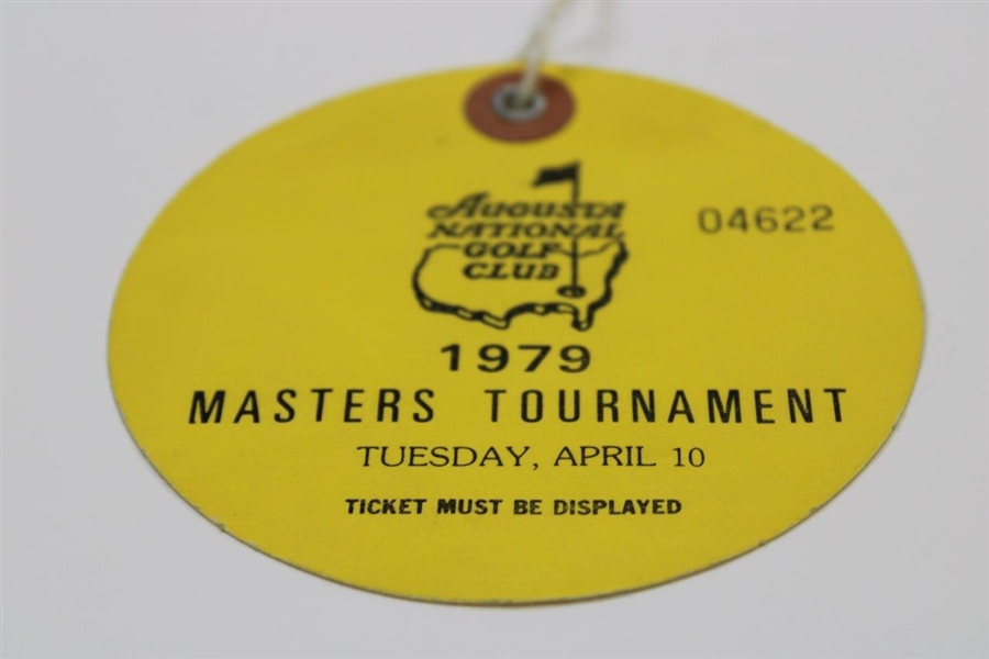 1979 & 1980 Masters Tournament Tuesday Practice Round Tickets