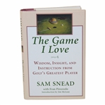 Sam Snead Signed The Game I Love Book JSA ALOA