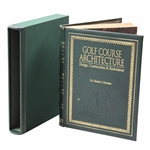 Golf Course Architecture Ltd Ed 50/50 Book w/Slip Case Signed by Author Hurdzan