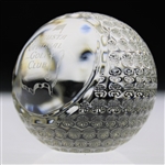 Augusta National Golf Club Tiffany & Co. Crystal Paperweight in Original Box