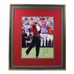 Tiger Woods Signed Ron Watts 16x20 Winning Putt 2005 Masters Color Photo - Deluxe Framed JSA ALOA