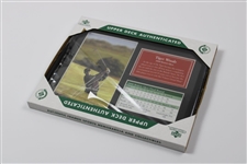 Three (3) Tiger Woods Slam Collection Upper Deck Authenticated Displays in Original Package