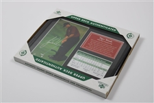 Three (3) Tiger Woods Slam Collection Upper Deck Authenticated Displays in Original Package