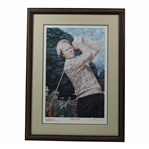 Golden Bear Limited Edition Print by Rick Rush #46/2000 with Certificate - Framed