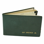 Champion Gay Brewers 1967 Masters Tournament Address Book Gift