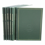 1981, 1982, 1983, 1984, 1988 & 1989 Masters Tournament Green Annual Books