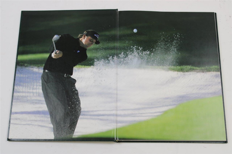 Phil Mickelson Signed 2006 Masters Tournament Green Annual Book JSA ALOA