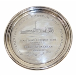1952 All-American Mens Amateur Golf Tournament Winners Sterling Plate - Frank Stranahan