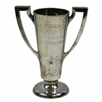 1950 Lloyd Mangrum Open Low Amateur Sterling Cup - Frank Stranahan