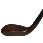 Wm. N. Braid Special Putter with Brass Sole Plate & Thumb Grip with Shaft Stamp