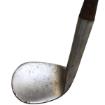 Circa 1890s Spalding Concave Face Rut Niblick with S.M. Co. Shaft Stamp