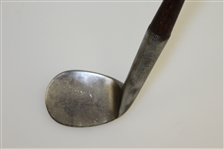 Circa 1900 D.S Hunter Special Concave Smooth Face Rut Niblick