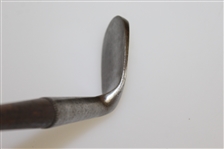 Circa 1900 D.S Hunter Special Concave Smooth Face Rut Niblick