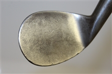 Circa 1900 D.S Hunter Special Concave Smooth Face Rut Niblick