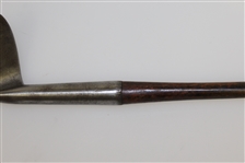 Circa 1900 D.S Hunter Special Concave Smooth Face Rut Niblick