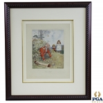 Lost Ball "Can me an Bobbie help you find anything, Sir?" Print - Framed
