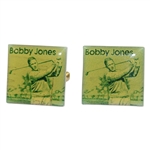 Unmarked & Undated Pair of Bobby Jones Image Cuff Links