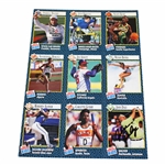 John Daly Signed 1992 Sports Illustrated Uncut Golf Card Sheet JSA #UU28281
