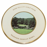 1989 Pine Valley Golf Club Warner Shelly Bowl Lenox China Plate - Hole #14