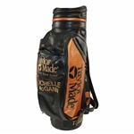 Michelle McGann Personal Used TaylorMade Orange & Black Golf Bag