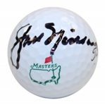 Jack Nicklaus Signed Classic Masters Logo Golf Ball JSA ALOA