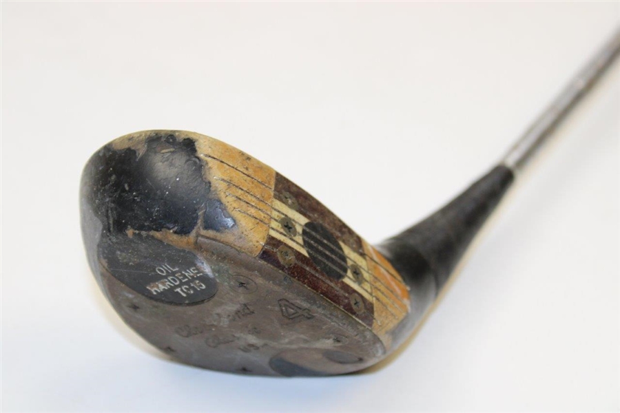 John Cook's Personal Used Cleveland Golf 4-Wood with Lead Tape