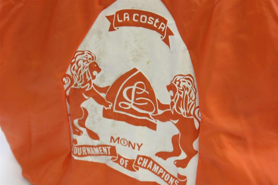 John Cook Mony Tournament of Champions at La Costa Orange Caddie Jacket