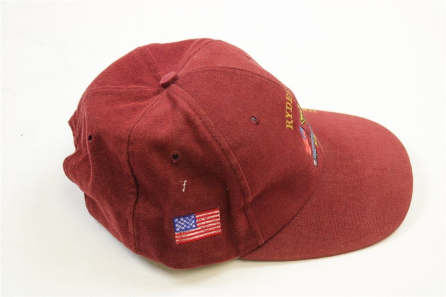 Official 1999 Ryder Cup at The Country Club Team USA Hat - Linn Strickler Collection