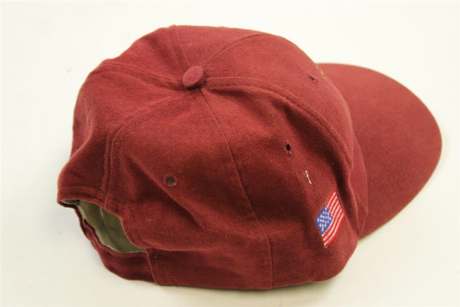 Official 1999 Ryder Cup at The Country Club Team USA Hat - Linn Strickler Collection