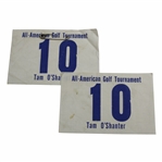 Two (2) Tam O Shanter All-American Golf Tournament #10 Badges