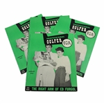 Ed Furgols Group of Four (4) 1948 Professional Golfer The Right Arm of Ed Fugol Magazines - January