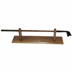 Miniature 1980’s Replica wood shaft Spur Toe Heavy iron 