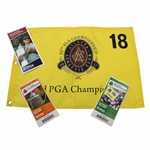 2011 PGA Championship at Atlanta Athletic Club Screen Flag with Two Tickets & Guide