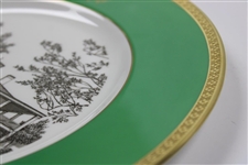 Augusta National GC Member Clubhouse Wedgwood Bone China Ltd Ed Plate #711