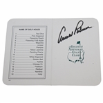 Arnold Palmer Signed Augusta National Scorecard JSA ALOA