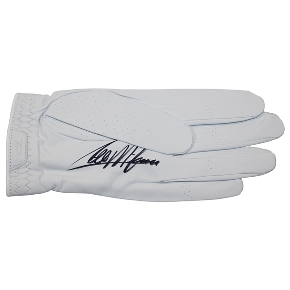 Colin Morikawa Signed LH White TaylorMade Golf Glove JSA ALOA