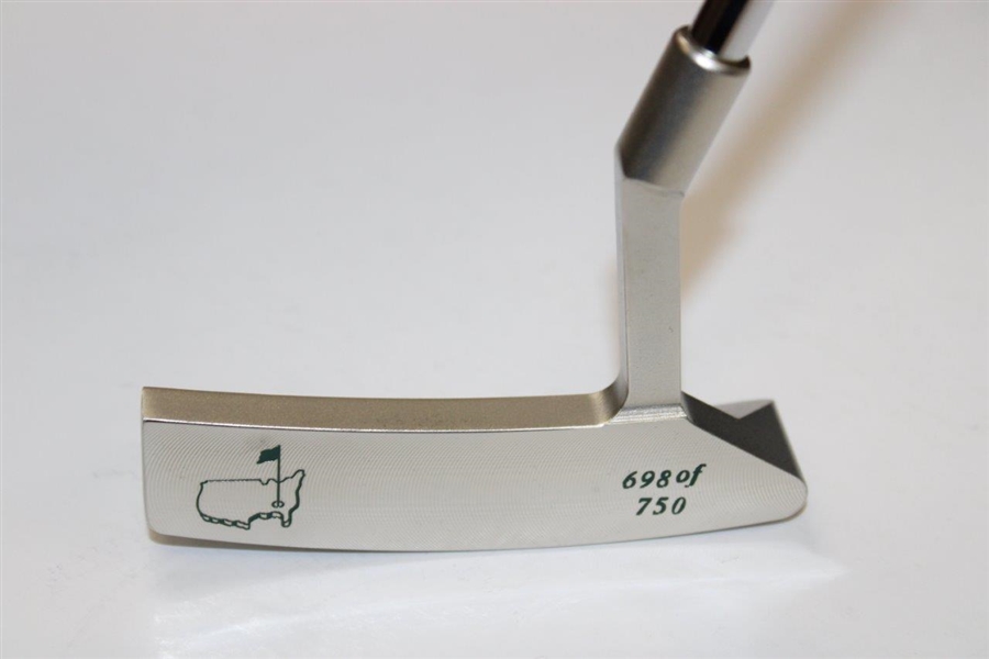 2005 Masters Tournament Limited Edition Putter #698/750 with Head Cover & COA in Box 