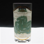 Classic Augusta National Golf Club Course Layout Drinking Glass