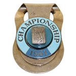 1981 TPC Players Championship Contestant Badge/Clip