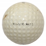 Willie Mays Personal Logo Tourney 3 Used Golf Ball