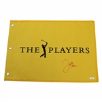 Justin Thomas Signed The Players Embroidered Flag JSA #AJ29413